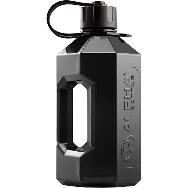 Alpha Bottle XXL+ Alpha Armor Insulated Neoprene Sleeve BPA Free Made in the UK Blue