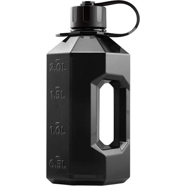 Alpha Bottle XXL+ Alpha Armor Insulated Neoprene Sleeve BPA Free Made in the UK Blue