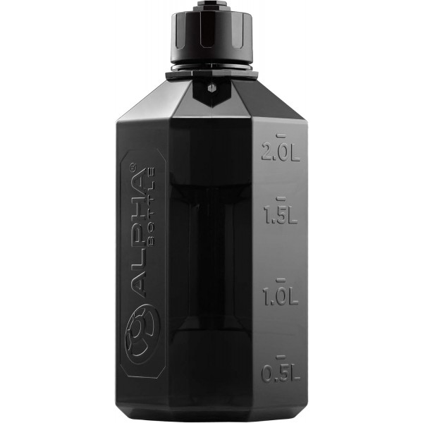 Alpha Bottle XXL+ Alpha Armor Insulated Neoprene Sleeve BPA Free Made in the UK Blue