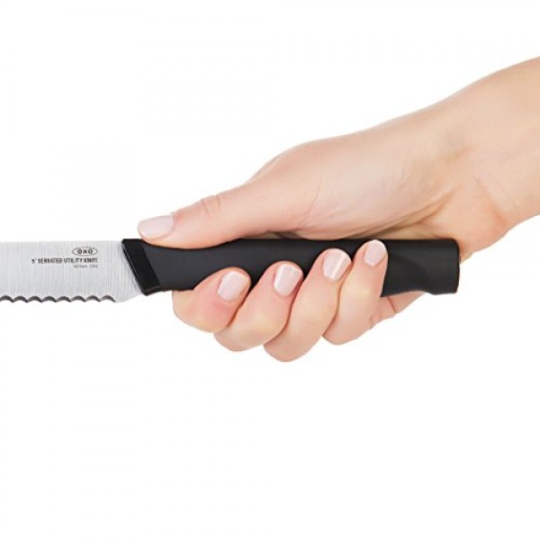OXO Good Grips 5인치 톱니 모양의 만능 칼, 실버/블랙