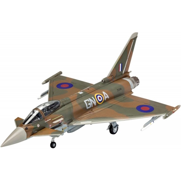 Revell REV-03900 영국의 전설: Eurofighter Typhoon RAF 항공기 모델 키트 1:72 8.75