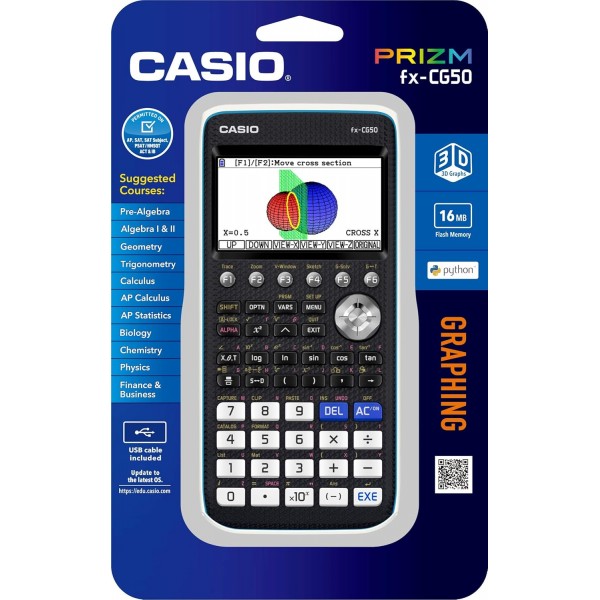 CASIO PRIZM FX-CG50 컬러 그래프 계산기
