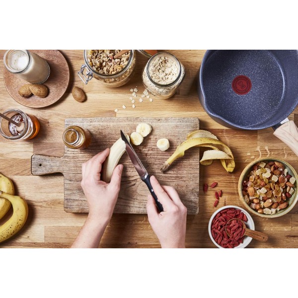 테팔 내추럴포스 G2662902 소스팬 18cm(2.1L) Easy Clean Minerals Natural Minerals Thermo-Signal™ Healthy Cooking Induction Mijoter Made in France