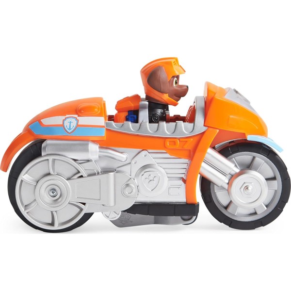 Paw Patrol Moto Pups 장난감 그림이 있는 Zuma의 모터바이크(3세 이상) 및 Moto Pups Skye의 오토바이(장난감 그림 포함) 풀백 및 휠리 기능이 있는 자동차(3세 이상 기본 차량)