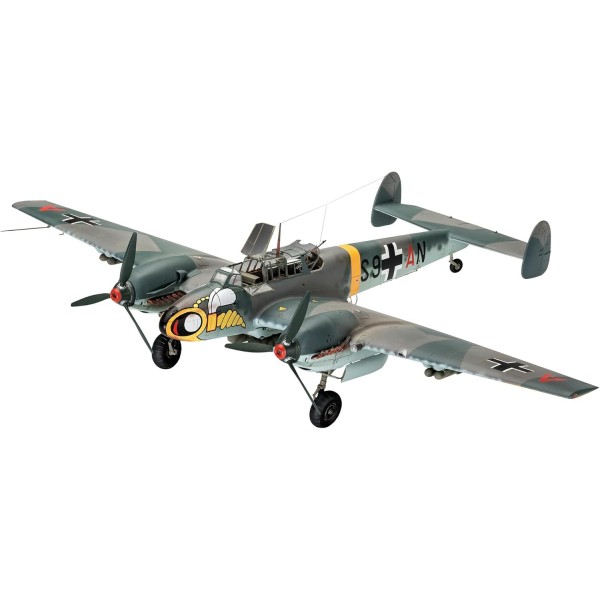 Revell RV04961 REV-04961 Messerschmitt Bf110 C-2/C-7 모형 제작, 멀티 컬러, 11689