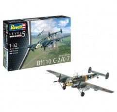 Revell RV04961 REV-04961 Messerschmitt Bf110 C-2/C-7 모형 제작, 멀티 컬러, 11689