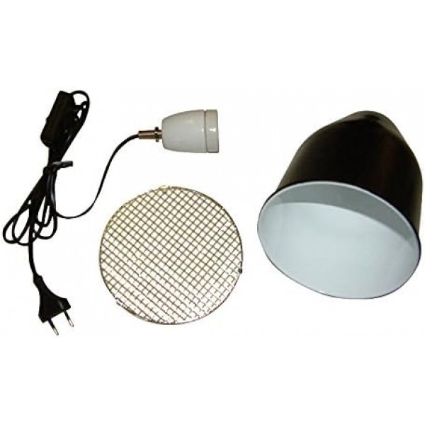 Lucky Reptile Thermo Socket plus Reflector Small, Black, 1 Piece (1팩)