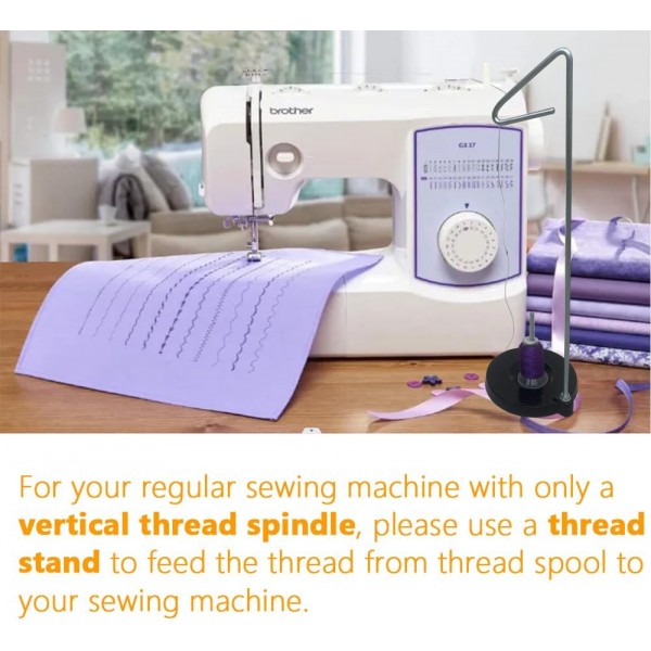 New Brothread 40 Brother Colors 폴리에스터 기계 자수 실 - 자수기 및 재봉틀용 550yds(500야드)