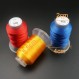 New Brothread 40 Brother Colors 폴리에스터 기계 자수 실 - 자수기 및 재봉틀용 550yds(500야드)