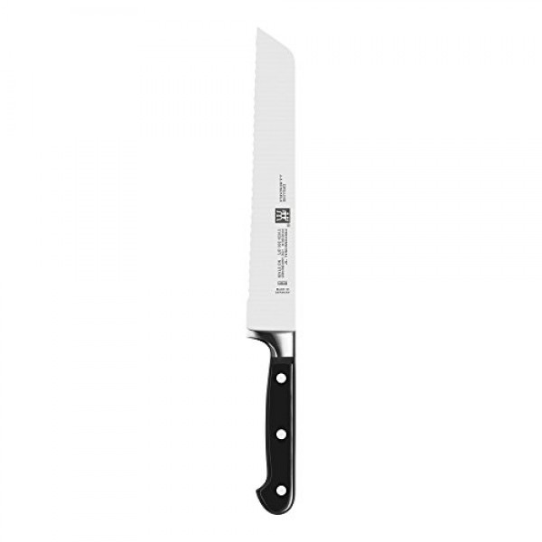 ZWILLING Professional S 18피스 Razor-Sharp 독일 블록 나이프 세트, 거의 300년 동안 완벽해진 특수 포뮬러 강철을 사용하여 회사 소유 독일 공장에서 제작, 식기세척기 사용 가