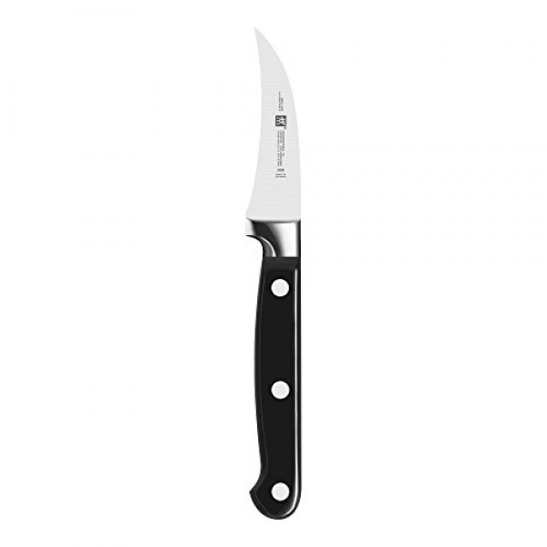 ZWILLING Professional S 18피스 Razor-Sharp 독일 블록 나이프 세트, 거의 300년 동안 완벽해진 특수 포뮬러 강철을 사용하여 회사 소유 독일 공장에서 제작, 식기세척기 사용 가