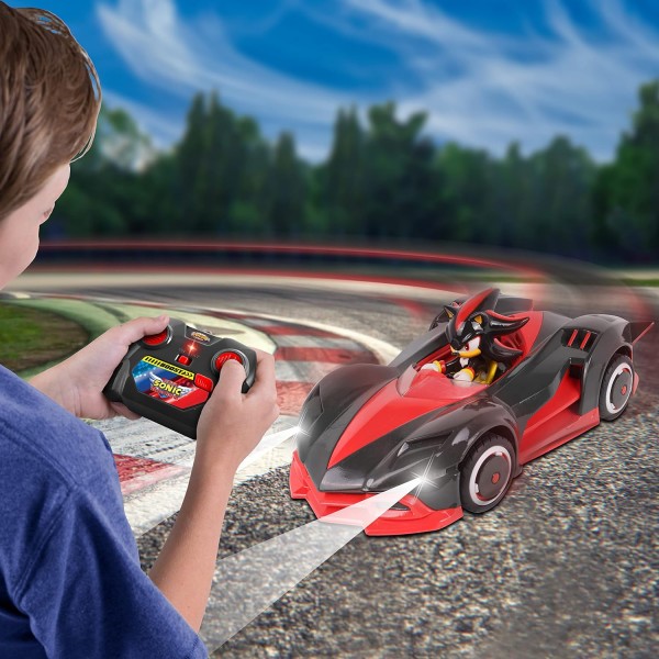 Sonic Racing 2.4Ghz 원격 제어 자동차 터보 부스트 포함 | 섀도우 더 헤지혹