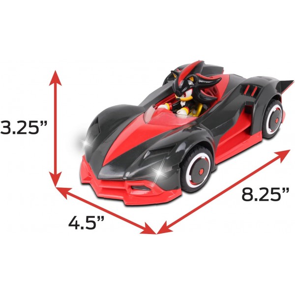 Sonic Racing 2.4Ghz 원격 제어 자동차 터보 부스트 포함 | 섀도우 더 헤지혹