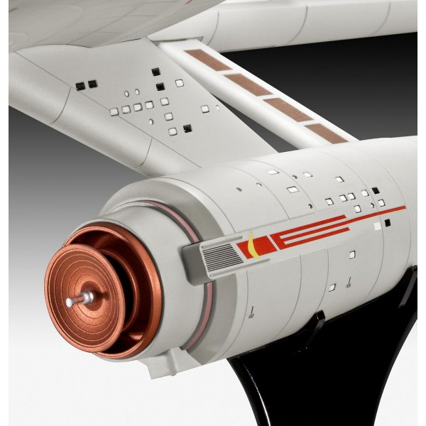 Revell 04991/4991 스타 트렉 James T. Kirk 04991 U.S.S. 엔터프라이즈 SF Bausatz 1:600, 1/600 TOS 싱글