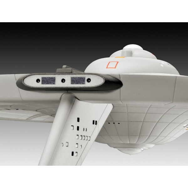 Revell 04991/4991 스타 트렉 James T. Kirk 04991 U.S.S. 엔터프라이즈 SF Bausatz 1:600, 1/600 TOS 싱글