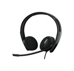 EPOS I SENNHEISER ADAPT 160 USB II - ADAPT 100 시리즈 - 헤드셋 - 온이어 - 유선 - USB-A - 블랙 - UC에 최적화됨