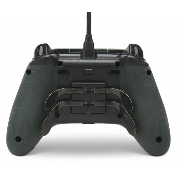 Xbox Series X|S용 PowerA FUSION Pro 2 유선 컨트롤러 게임 패드 유선 비디오 게임 컨트롤러 Xbox One과 호환되는 게임 컨트롤러 2년 제조업체 보증 단일
