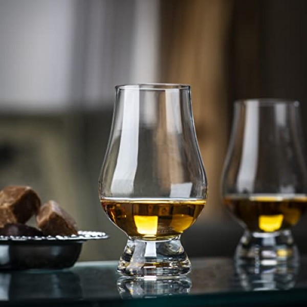 GLENCAIRN 위스키 잔과 물 주전자 및 물방울 선물 세트