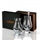 GLENCAIRN 위스키 잔과 물 주전자 및 물방울 선물 세트