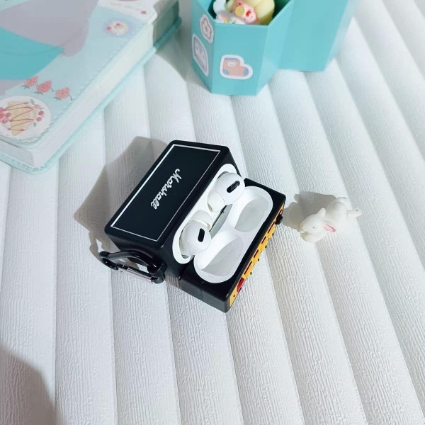 Airpods Pro 보호 커버, Airpods Box용 장식 케이스, Apple Airpods Pro와 호환 가능, 실리콘 케이스 Airpods, Airpods Pro Case Funny(사운드 박스)