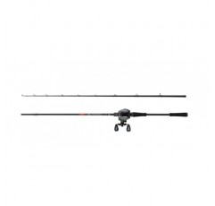 Abu Garcia MAX LP 파이크 콤보 로드 및 릴 세트 미끼 낚시에 적합 24T 카본 블랭크 4+1 베어링 세 가지 버전 블랙