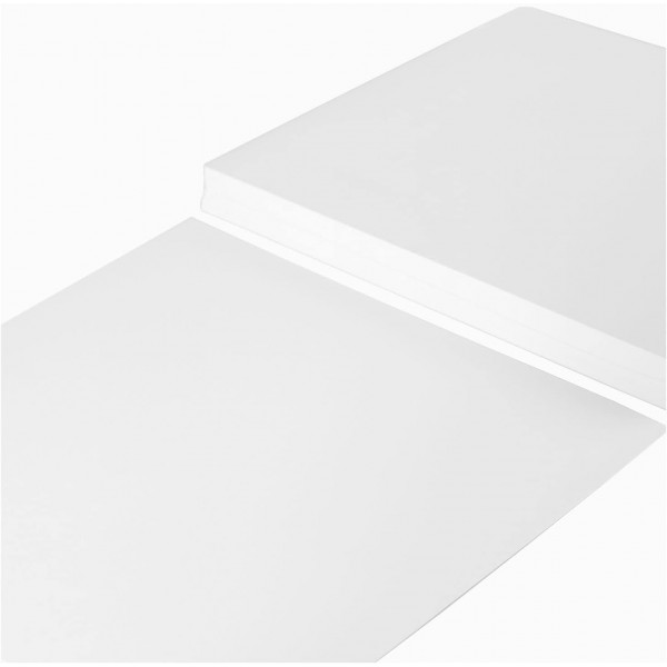 Vaessen Creative Florence Cardstock Paper, White, 200 g/m², 정사각형, 30.5 x 30.5 cm, 100개 팩, 부드러움, 스크랩북, 카드 제작, 다이 커팅 및 기타 종이 공예용 30.5x30.5 cm 200 g/m² 부드러
