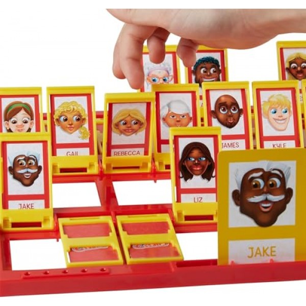 Hasbro Gaming 누구를 맞춰보세요? 6세 이상 어린이를 위한 2인용 오리지널 추측 게임