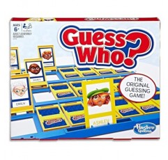 Hasbro Gaming 누구를 맞춰보세요? 6세 이상 어린이를 위한 2인용 오리지널 추측 게임