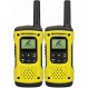 Motorola TLKR T92 H2O PMR 라디오(IP67, 내후성, 최대 10km 범위), 2개 및 Motorola Talkabout T82 Extreme PMR 라디오 - Motorola Talkabout 트윈팩 번들