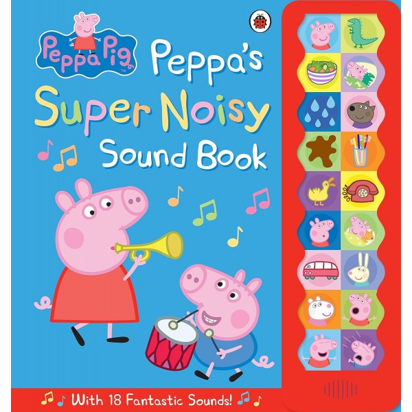 Peppa Pig PP11 Count with Peppa, Multi & Peppa Pig: Peppa's Super Noisy Sound Book