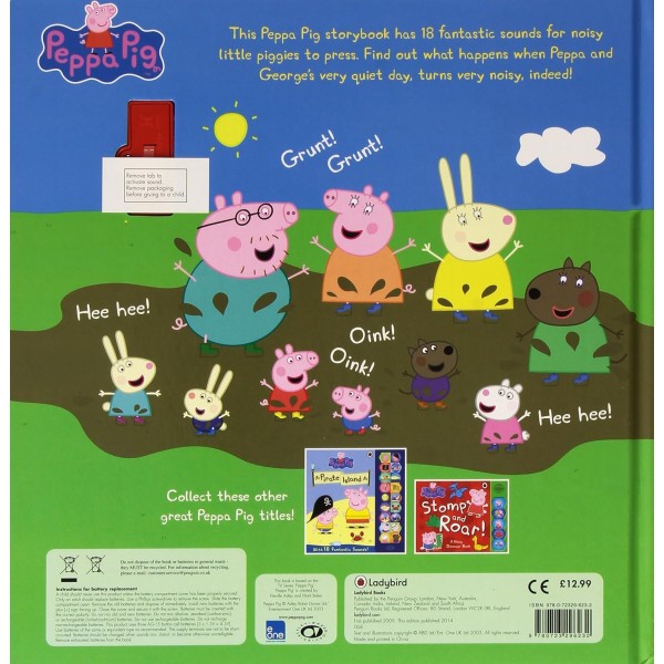 Peppa Pig PP11 Count with Peppa, Multi & Peppa Pig: Peppa's Super Noisy Sound Book