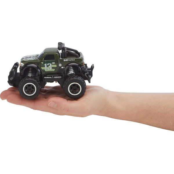 Revell Control Dodge RAM I 원격 제어 장난감 자동차 I 볼륨감 있는 타이어 및 래밍 로드 I 견고하고 내구성 있는 구조 I 야외 사용에 적합 I 8세, 14cm 27MHz 이상의 어린이에게 
