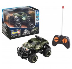 Revell Control Dodge RAM I 원격 제어 장난감 자동차 I 볼륨감 있는 타이어 및 래밍 로드 I 견고하고 내구성 있는 구조 I 야외 사용에 적합 I 8세, 14cm 27MHz 이상의 어린이에게 