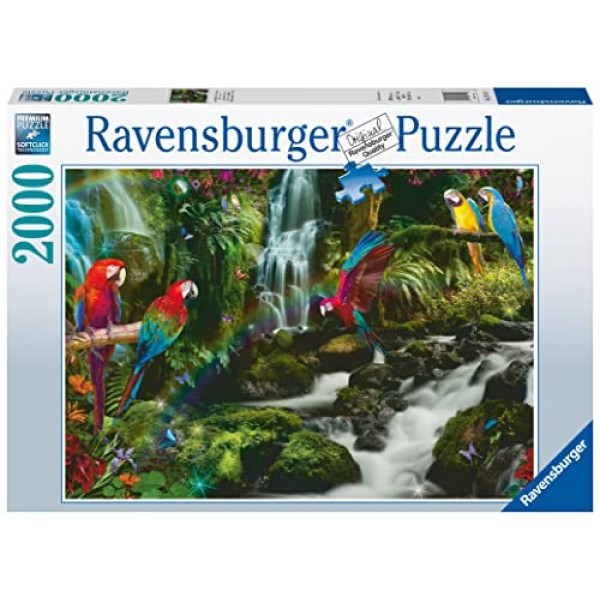 Ravensburger 퍼즐 17111 정글의 다채로운 앵무새-2000개