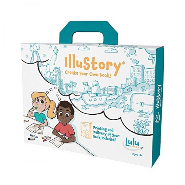 Lulu Jr. 삽화 책 만들기 키트, 멀티컬러