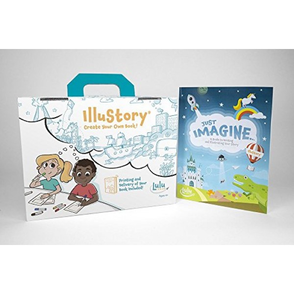 Lulu Jr. 삽화 책 만들기 키트, 멀티컬러