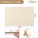 10 Pcs 발사 우드 시트 합판 1.5mm x 300mm x 200mm, DIY 공예 모델 비행기 선박 목공 보트 하우스 및 기타 건물 용 발사 보드