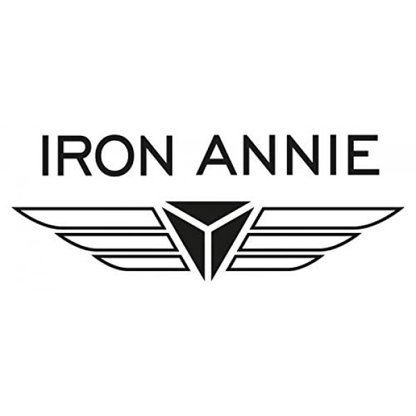 Iron Annie Bauhaus 1 ETA 남성용 시계 시리즈 모노타이머 싱글 핸드 시계 직경 40mm 쿼츠 날짜 5042 가죽 스트랩 또는 금속 스트랩 포함