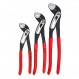 KNIPEX - 00 20 07 US1 도구 - 3피스 악어 플라이어 세트(7, 10, 12) (002007US1)