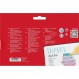 Faber-Castell 254626 - 형광펜 세트 TL 46, 케이스 8개, 파스텔 색상, 내구성 있는 치즐 팁 포함, 선 너비 1 - 5mm