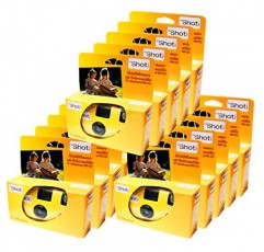 EDITION 1A PHOTO PORST 일회용 카메라/웨딩 카메라/파티 카메라 15개(사진 27장, 플래시 및 배터리 포함)