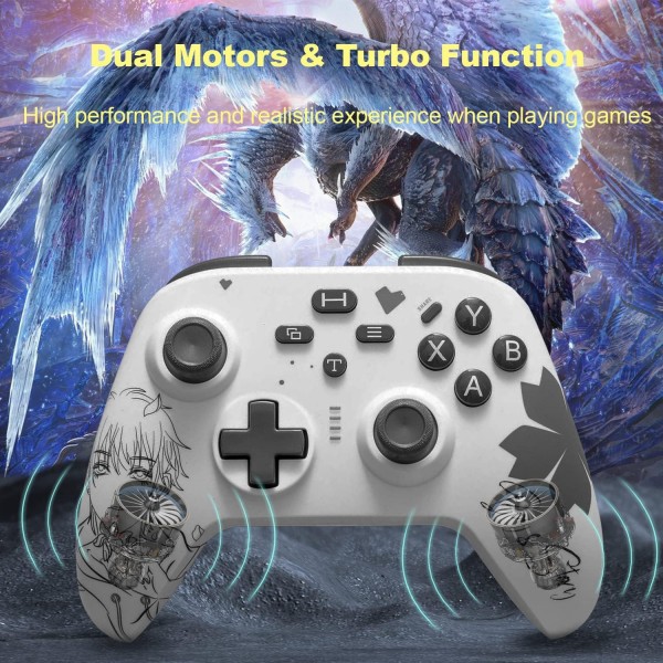 Xbox One용 GZW-Shop 무선 컨트롤러, Xbox One, Xbox One S, Xbox One X, Xbox Series X 및 Windows PC와 호환되는 무선 게임 패드.