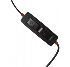 플랜트로닉스 모노 USB-헤드셋 '블랙와이어 C3210', 슈바르츠 모노 USB-A 싱글