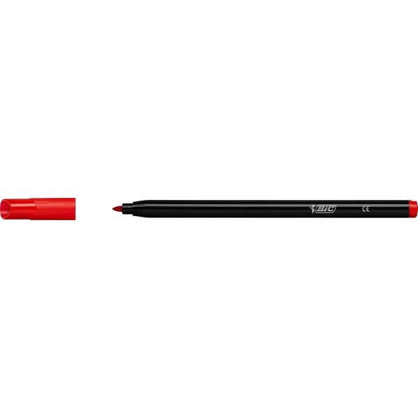BIC Intensity Fineliner, 펠트 펜 세트, 32개의 펜 및 만다라 및 펠트 펜, 성인 및 어린이용 그림용, 24가지 세척 가능한 색상, 안정된 팁 포함, 펠트 펜이 있는 골판지 케이스 