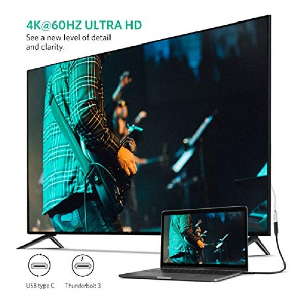UGREEN USB 유형 C 연장 케이블(10Gbps), USB 3.2 유형 C 남성-여성 고속 충전, MacBook Pro iPad Pro와 호환 Dell XPS 표면 스위치 DJI Mavic 동글 허브, 1.5FT