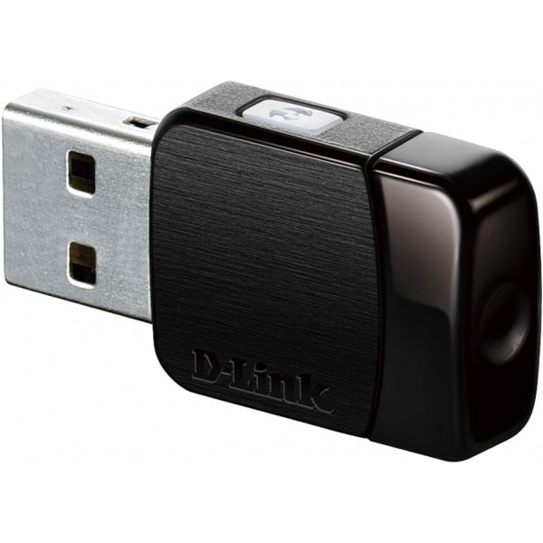 D-Link DWA-171 Nano WLAN-USB 어댑터(무선 AC 표준, 433Mbit/s) 및 DWA-131 WLAN Nano USB-Stick(bis 300Mbit/s, WPA/WPA2, WPA3 ab Windows 10/OS X 10.14 /리눅스 4.17)
