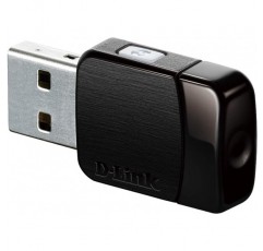 D-Link DWA-171 Nano WLAN-USB 어댑터(무선 AC 표준, 433Mbit/s) 및 DWA-131 WLAN Nano USB-Stick(bis 300Mbit/s, WPA/WPA2, WPA3 ab Windows 10/OS X 10.14 /리눅스 4.17)
