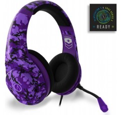Stealth Ranger Royal Camo Over-Ear 게임용 헤드셋 PS4/PS5 XBOX Nintendo Switch PC with Flexible Mic 3.5mm 잭 1.5m 케이블 가볍고 편안하며 내구성이 뛰어남