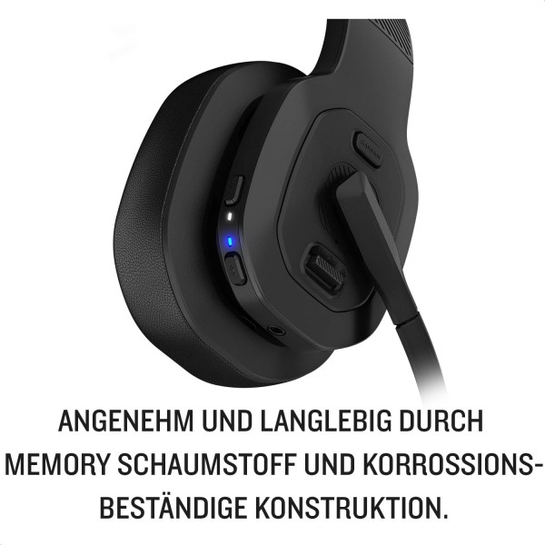 Garmin dezl Headset 100 - 장거리 운전자를 위한 프리미엄 Bluetooth 모노 헤드셋 내부, 고품질, 잡음 제거(ANC) 및 붐 마이크, 최대 50시간의 통화 시간, 90m 범위 dezl Headset 100 - 모