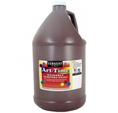 Sargent Art Art-Time 세척 가능 템페라 페인트 128Oz 파란색, 가정 또는 학교용 예술 및 공예 용품